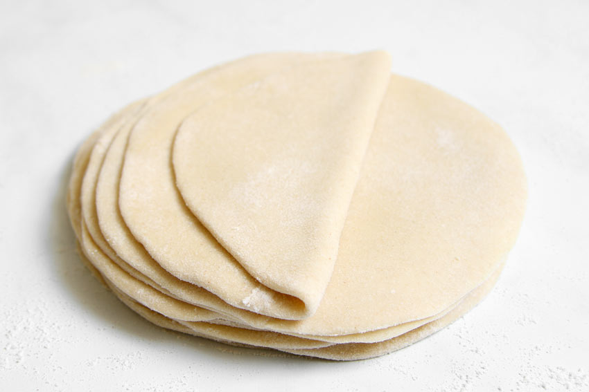 Tortillas für Tacos