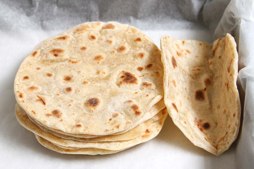 selbst gemachte Tortillas