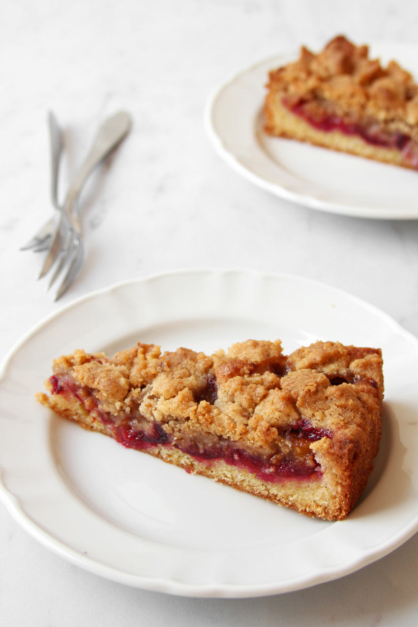 Zwetschgenkuchen mit Streuseln